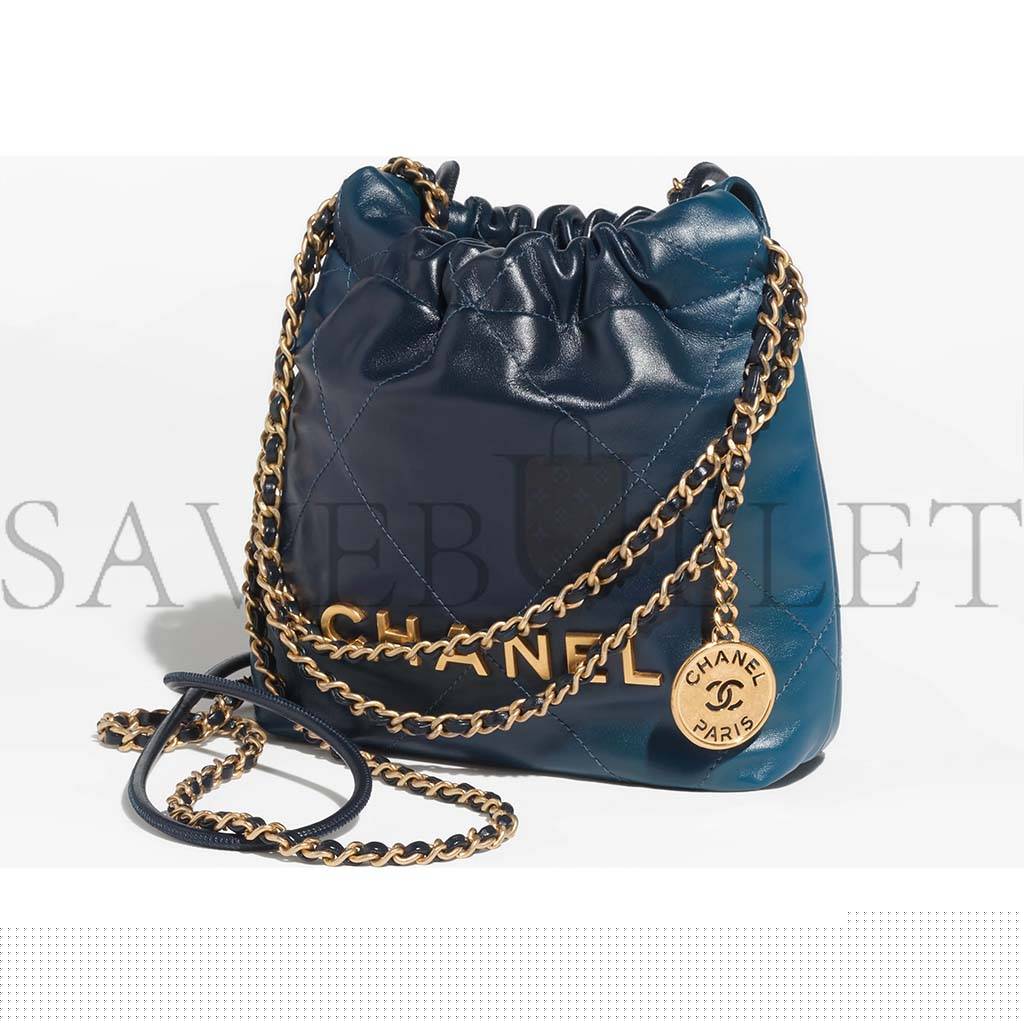 Ch*el 22 mini handbag as3980 b10681 nn490 (20*19*6cm)